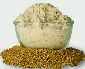 Fresh Soaked & Dried Browntop Millet Flour